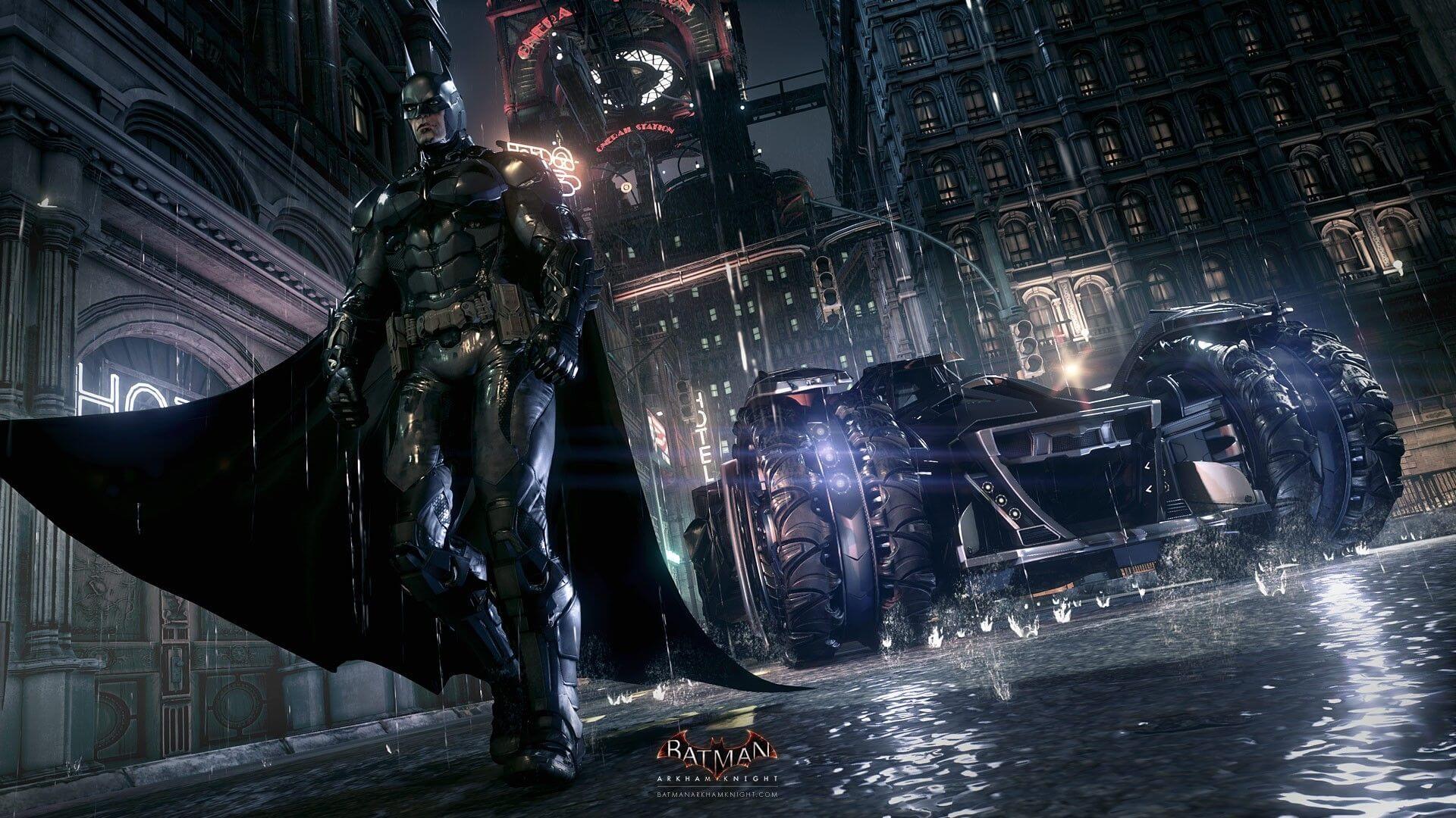 пример игры Batman: Arkham Knight с геймплеем
