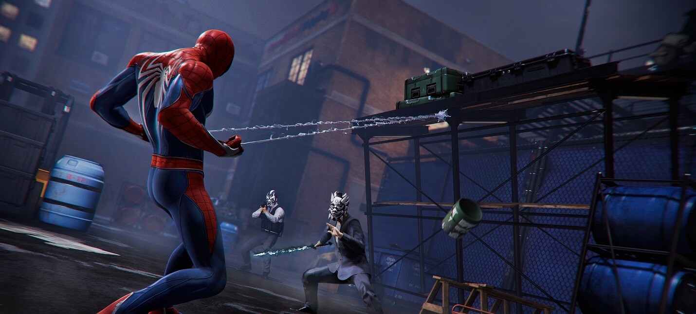 пример игры Spider-Man с геймплеем