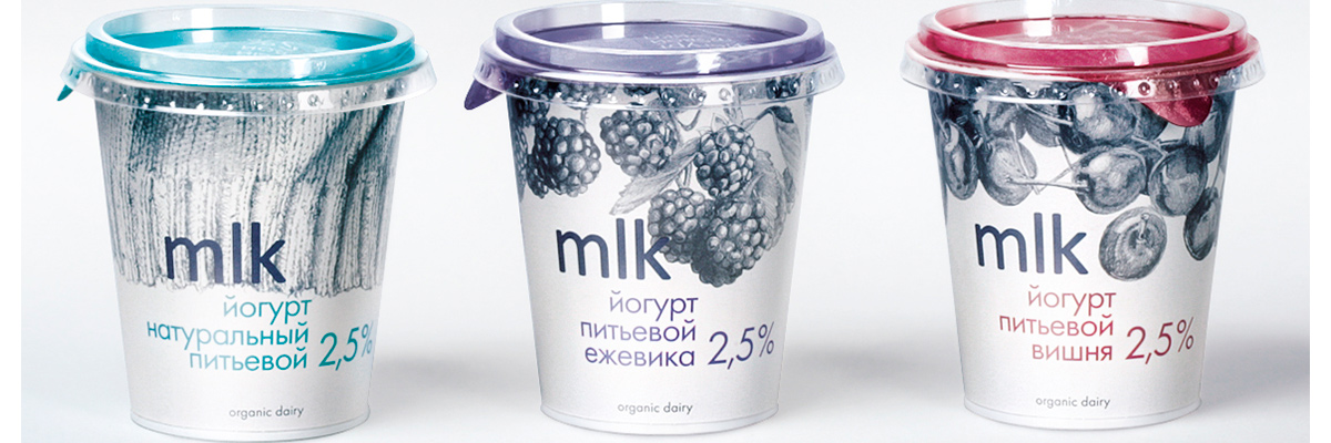 Дизайн упаковки ложкового йогурта