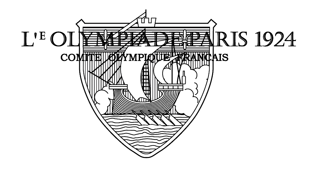 Эмблема Летней Олимпиады в Париже 1924 года