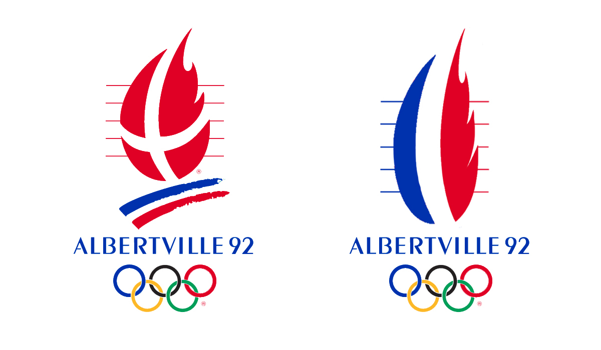 Эмблема Олимпийских игр в Альбервиле