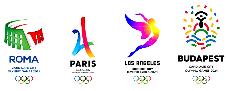 Разработка логотипа для Олимпийских игр 2024 года