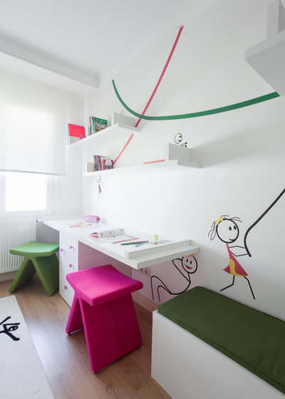 Contemporain Chambre d'Enfant by Neslihan Pekcan/Pebbledesign